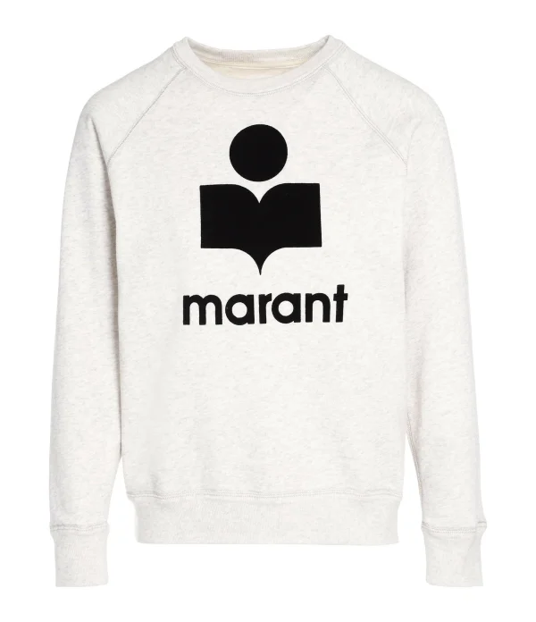 MARANT ÉTOILE Sweatshirt Milly Coton Écru 1