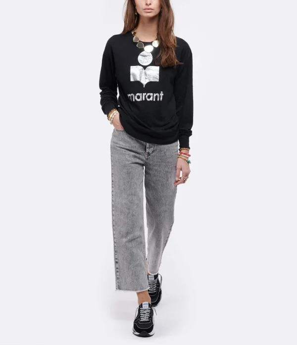 MARANT ÉTOILE Tee-shirt Klowia Lin Noir 7