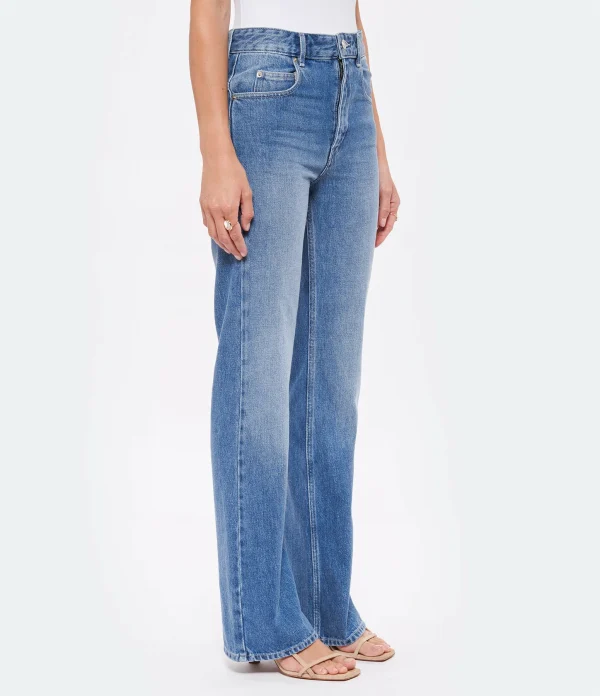 MARANT ÉTOILE Jean Belvira Coton Bleu Clair 5