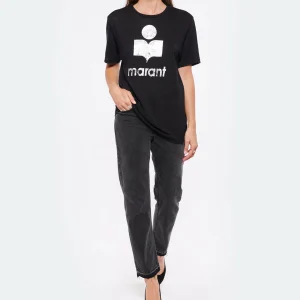 MARANT ÉTOILE Jean Belden Coton Noir Délavé 16