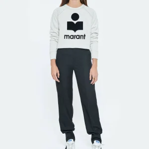 MARANT ÉTOILE Sweatshirt Milly Coton Écru 13