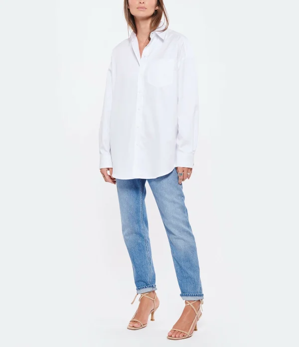 MARANT ÉTOILE Jean Neasr Coton Bleu Clair 9