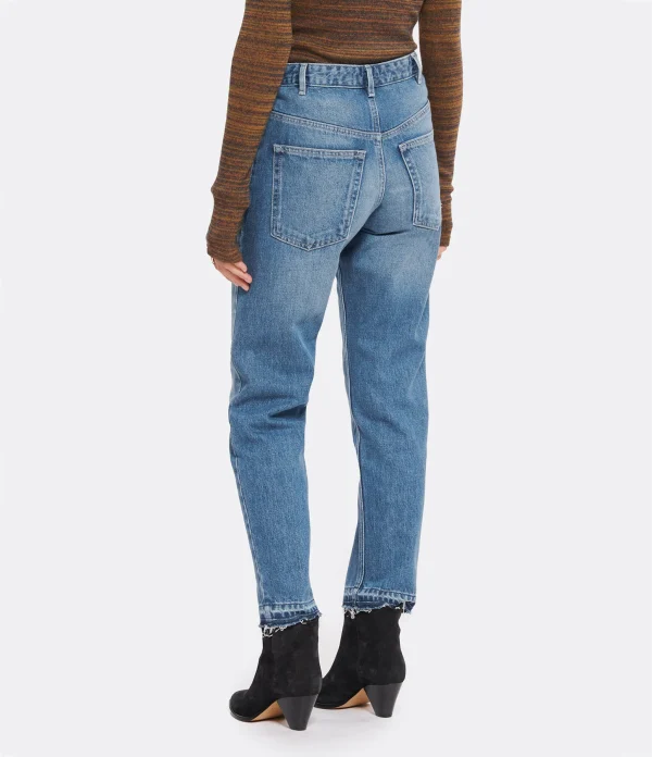 MARANT ÉTOILE Jean Belden Coton Bleu Clair 6