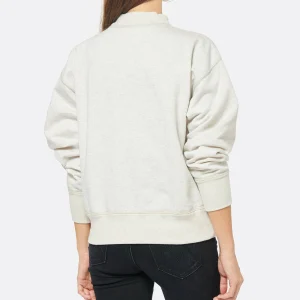 MARANT ÉTOILE Sweatshirt Moby Coton Écru 15