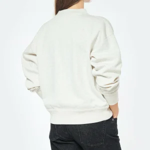 MARANT ÉTOILE Sweatshirt Moby Coton Écru 16