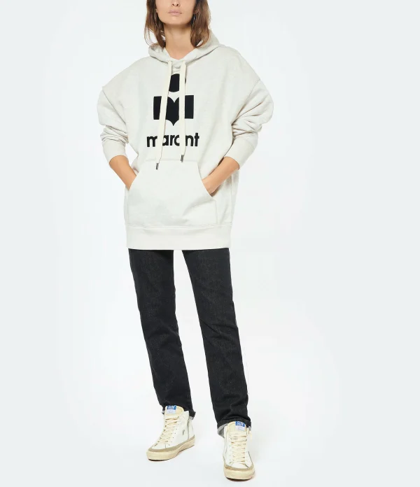 MARANT ÉTOILE Sweatshirt Mansel Coton Écru 5