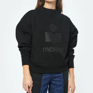 MARANT ÉTOILE Sweatshirt Moby Coton Noir 11