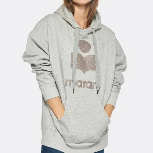 MARANT ÉTOILE Sweatshirt Mansel Coton Gris 11