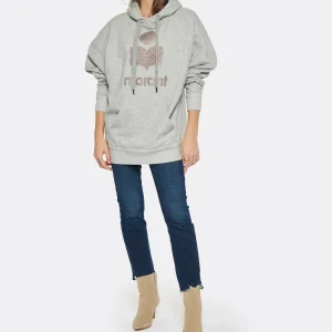 MARANT ÉTOILE Sweatshirt Mansel Coton Gris 15