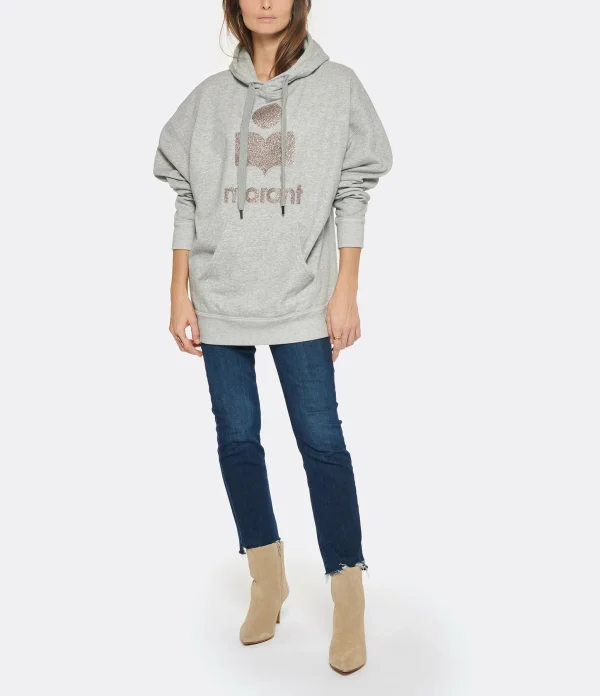 MARANT ÉTOILE Sweatshirt Mansel Coton Gris 6