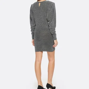 MARANT ÉTOILE Robe Benedicte Argenté 9