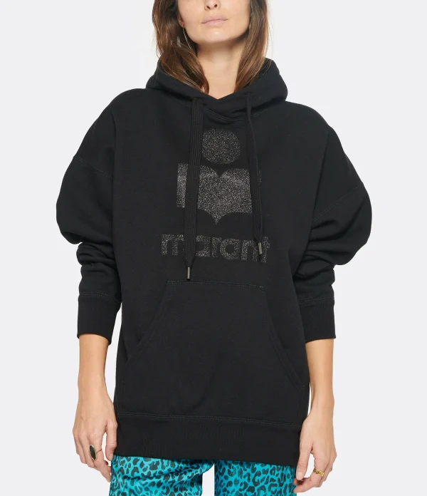 MARANT ÉTOILE Sweatshirt Mansel Coton Noir 4