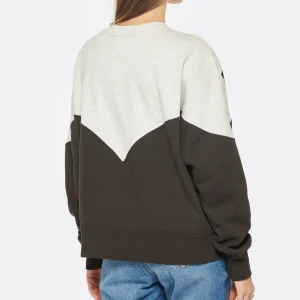 MARANT ÉTOILE Sweatshirt Houston Coton Noir Délavé 13