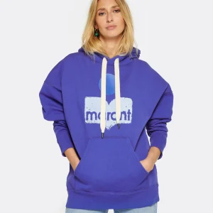 MARANT ÉTOILE Sweatshirt Mansel Coton Bleu Électrique 11