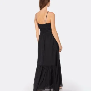 MARANT ÉTOILE Robe Longue Giana Coton Noir 13