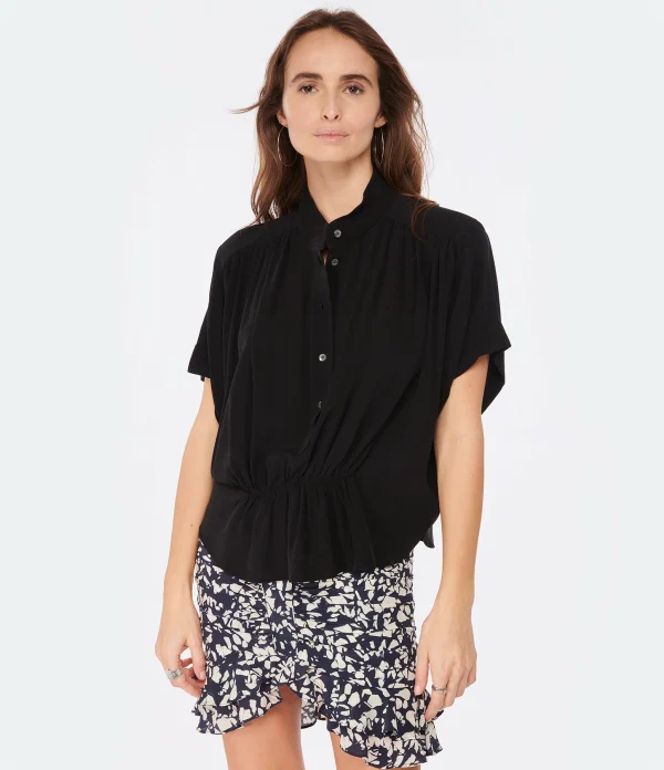 MARANT ÉTOILE Top Azalea Noir 3