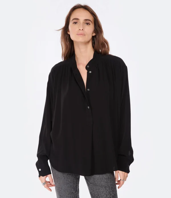 MARANT ÉTOILE Blouse Bérangère Noir 4