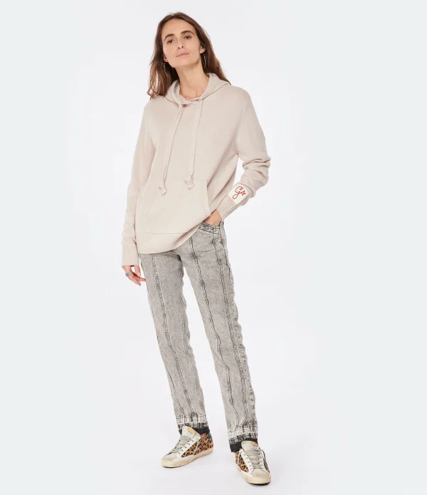 MARANT ÉTOILE Jean Sulanoa Coton Gris Clair 8