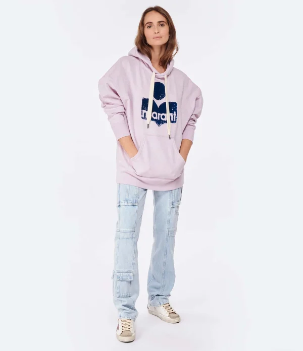 MARANT ÉTOILE Sweatshirt Mansel Coton Rose Clair 5