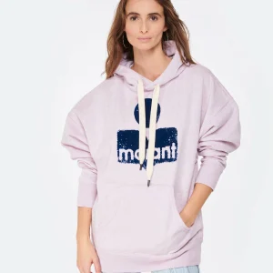 MARANT ÉTOILE Sweatshirt Mansel Coton Rose Clair 13