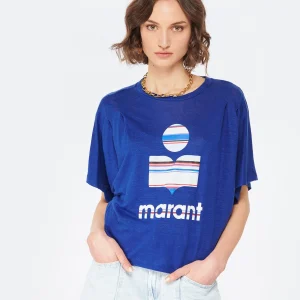 MARANT ÉTOILE Tee-shirt Kyanza Lin Indigo 11