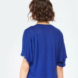 MARANT ÉTOILE Tee-shirt Kyanza Lin Indigo 13