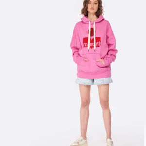 MARANT ÉTOILE Sweatshirt Mansel Coton Rose 15