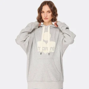 MARANT ÉTOILE Sweatshirt Mansel Coton Gris 11