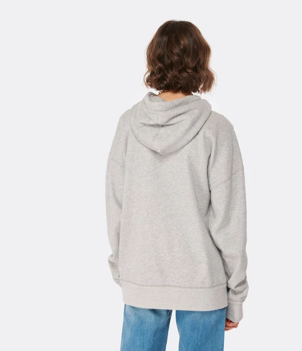 MARANT ÉTOILE Sweatshirt Mansel Coton Gris 5