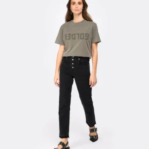 MARANT ÉTOILE Jean Belden Coton Noir Délavé 24