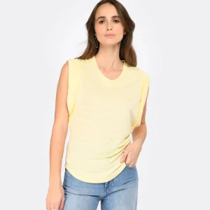 MARANT ÉTOILE Tee-shirt Kotty Lin Jaune Clair 11