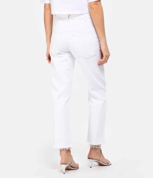 MARANT ÉTOILE Jean Belden Coton Blanc 6