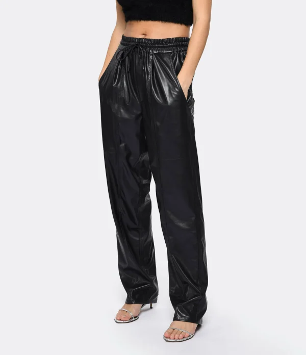 MARANT ÉTOILE Pantalon Brina Noir Midnight 5