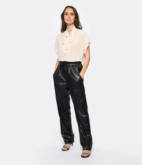 MARANT ÉTOILE Pantalon Brina Noir Midnight 7