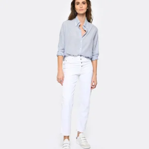 MARANT ÉTOILE Jean Belden Coton Blanc 14