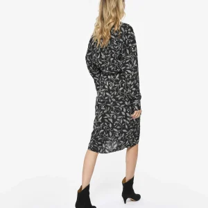 MARANT ÉTOILE Robe Mi-longue Danalia Noir 12