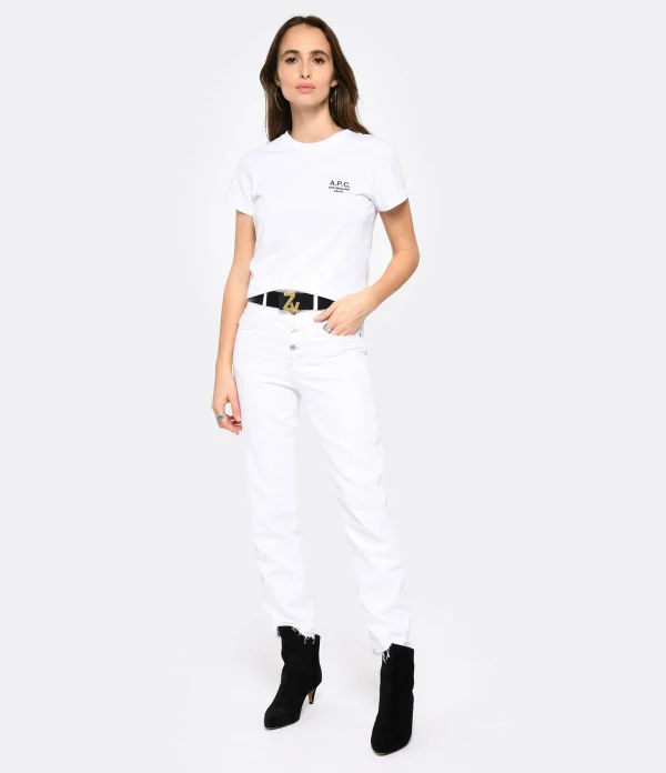 MARANT ÉTOILE Jean Belden Coton Blanc 8