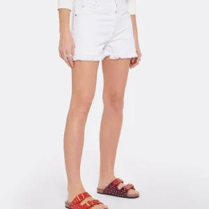 MARANT ÉTOILE Short Lesia Coton Blanc 13