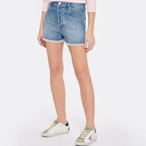 MARANT ÉTOILE Short Lesia Coton Bleu Clair 13