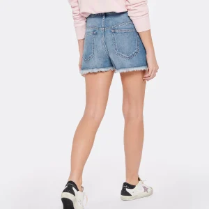 MARANT ÉTOILE Short Lesia Coton Bleu Clair 15