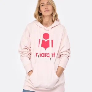 MARANT ÉTOILE Sweatshirt Mansel Coton Rose Clair 12