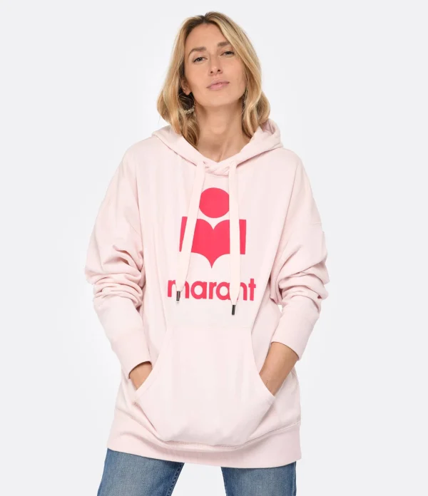 MARANT ÉTOILE Sweatshirt Mansel Coton Rose Clair 4