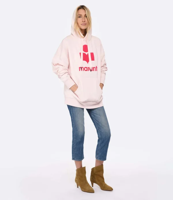 MARANT ÉTOILE Sweatshirt Mansel Coton Rose Clair 6