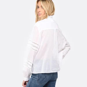 MARANT ÉTOILE Top Metina Blanc 13