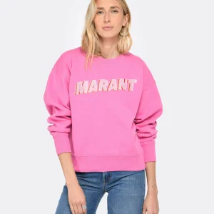 MARANT ÉTOILE Sweatshirt Mobyli Coton Rose 8