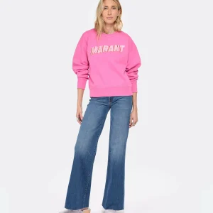 MARANT ÉTOILE Sweatshirt Mobyli Coton Rose 12