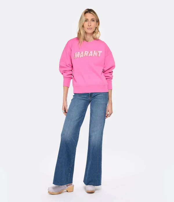 MARANT ÉTOILE Sweatshirt Mobyli Coton Rose 5