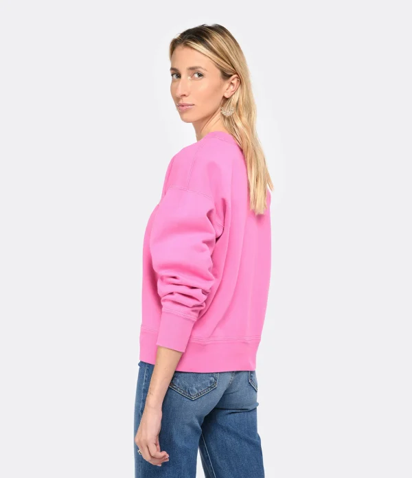 MARANT ÉTOILE Sweatshirt Mobyli Coton Rose 4