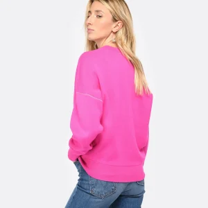 MARANT ÉTOILE Pull Atlee Coton Rose Néon 13