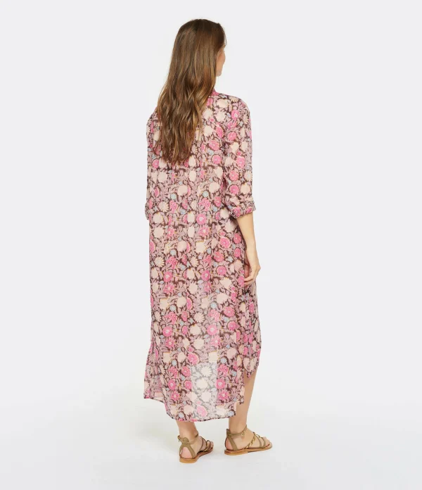 MARANT ÉTOILE Robe Eliane Coton Multicolore 5